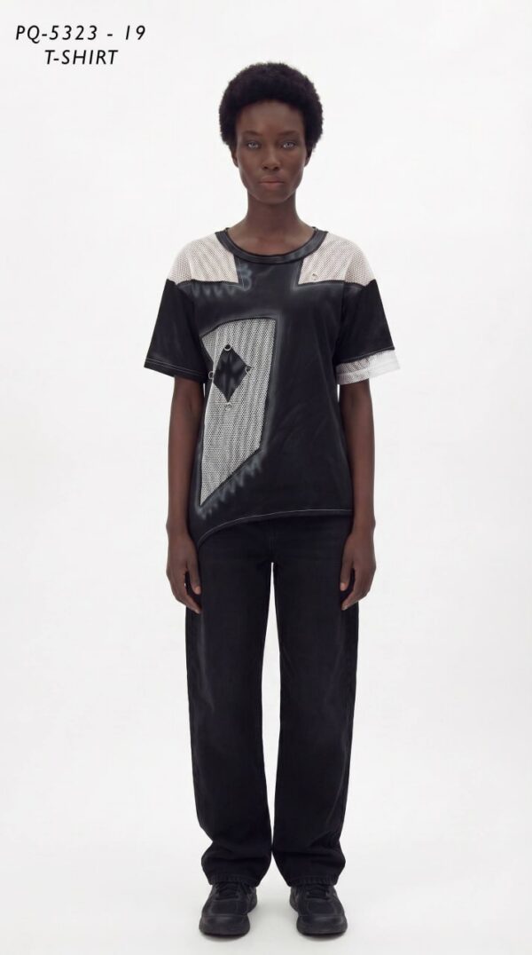 PQ5323 Premium Mesh Panel T-Shirt PQ5323 Premium Mesh Panel T-Shirt