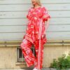 Graffiti Print Sporty Two-Piece Set