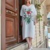 Premium Floral Print T-Shirt Dress Premium Floral Print T-Shirt Dress