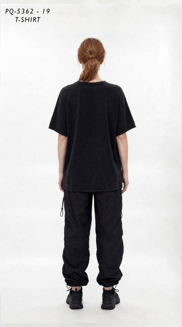 Black Distressed T-Shirt PQ5362 - Wholesale Premium Black Distressed T-Shirt PQ5362 - Wholesale Premium
