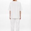 Premium Oversized White T-Shirt with Graphic Sleeve Detail Premium Oversized White T-Shirt with Graphic Sleeve Detail