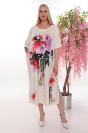 Floral Print Casual Dress - ROZZER4294