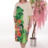 Women's Artistic Floral Print Dress - Premium Wholesale Collection Women's Artistic Floral Print Dress - Premium Wholesale Collection