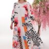 Floral Multi-Pattern Tiered Dress - Wholesale Floral Multi-Pattern Tiered Dress - Wholesale