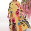 Floral Multi-Pattern Tiered Dress - Wholesale Floral Multi-Pattern Tiered Dress - Wholesale