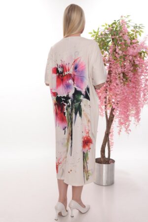 Floral Print Casual Dress - ROZZER4294