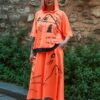 Wholesale Neon Graffiti Print Hoodie & Skirt Set Wholesale Neon Graffiti Print Hoodie & Skirt Set