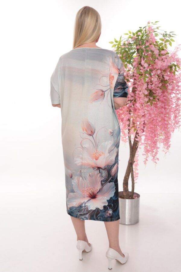 Floral Print Midi Dress - Wholesale B2B Floral Print Midi Dress - Wholesale B2B