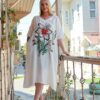 Premium Floral Print T-Shirt Dress Premium Floral Print T-Shirt Dress