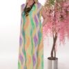 Rainbow Wave Maxi Dress Rainbow Wave Maxi Dress