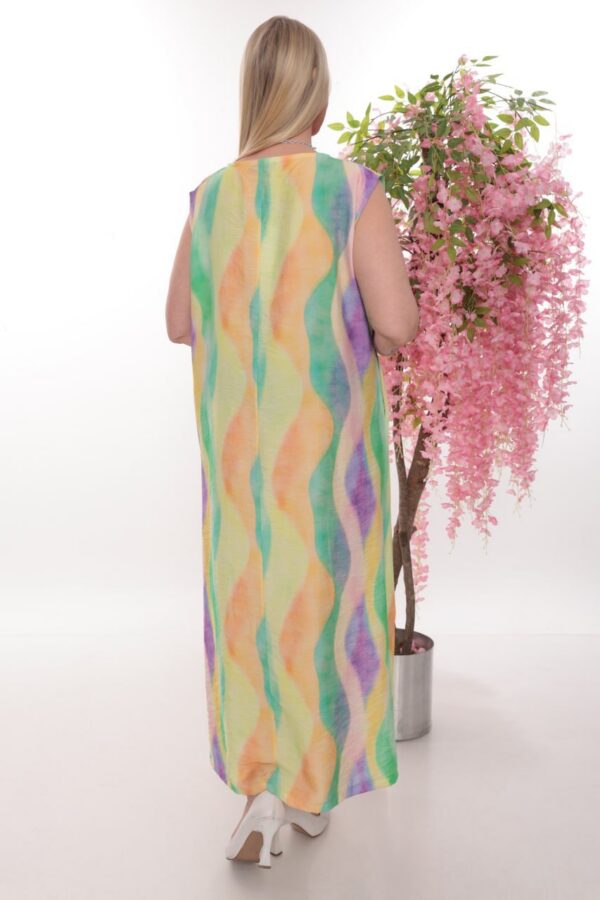 Rainbow Wave Maxi Dress Rainbow Wave Maxi Dress