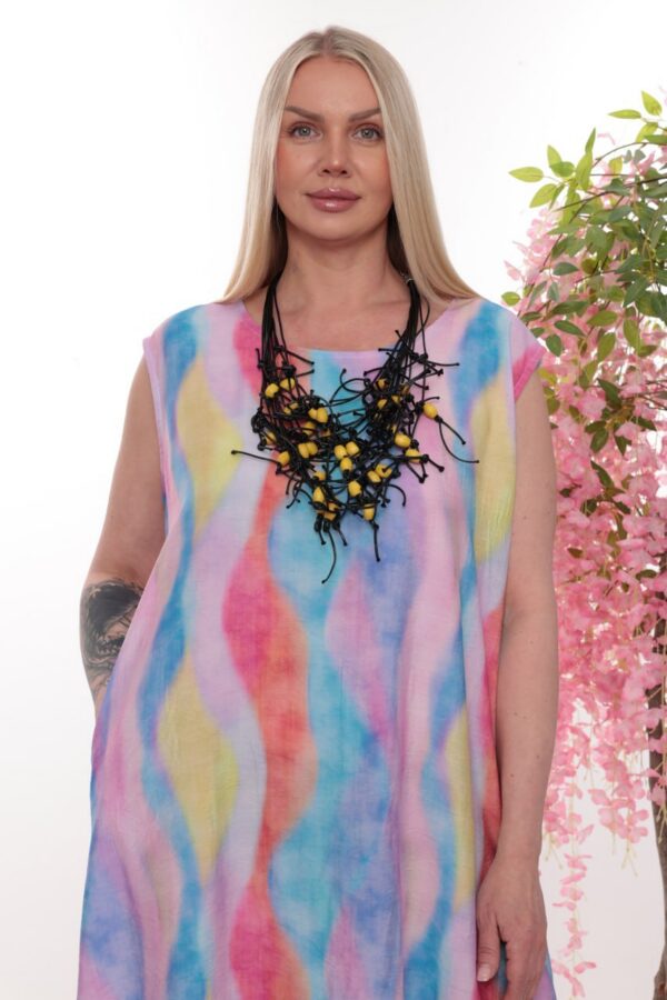 Rainbow Wave Maxi Dress Rainbow Wave Maxi Dress