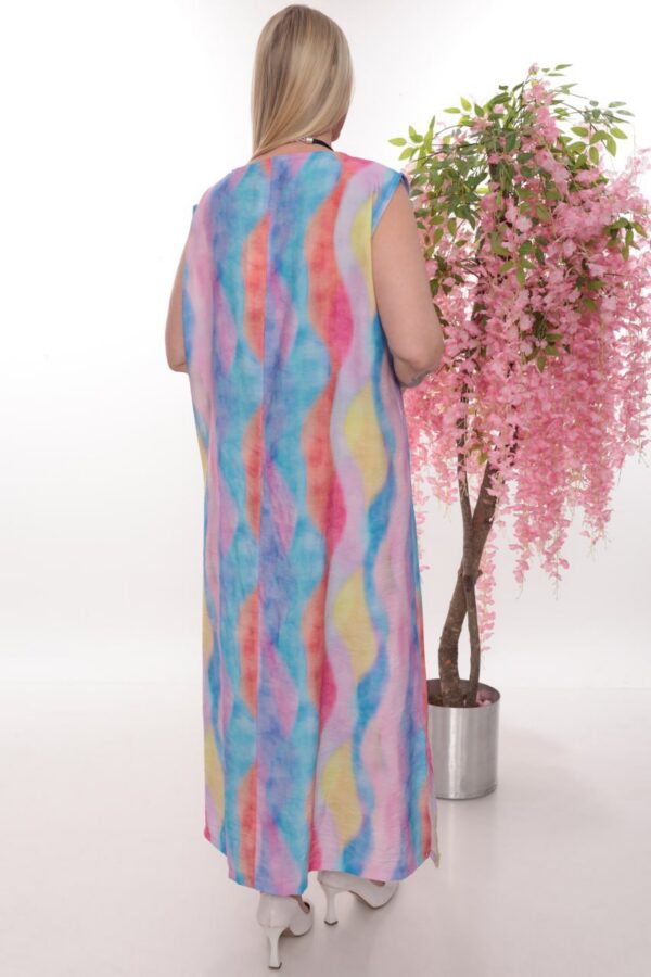 Rainbow Wave Maxi Dress Rainbow Wave Maxi Dress