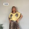 Premium Leopard Print Top & Bottom Set Premium Leopard Print Top & Bottom Set