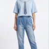 TATU1309 Premium Two-Piece Set - Decorative Top & Embellished Denim Bottoms TATU1309 Premium Two-Piece Set - Decorative Top & Embellished Denim Bottoms
