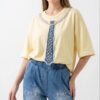 TATU1309 Premium Two-Piece Set - Decorative Top & Embellished Denim Bottoms TATU1309 Premium Two-Piece Set - Decorative Top & Embellished Denim Bottoms