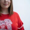 Premium Red Ruffle Blouse - Wholesale Fashion Premium Red Ruffle Blouse - Wholesale Fashion
