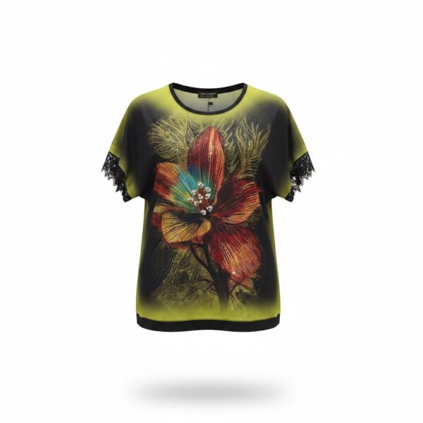 Premium Graphic Blouse 44-48 - Wholesale Fashion Top Premium Graphic Blouse 44-48 - Wholesale Fashion Top