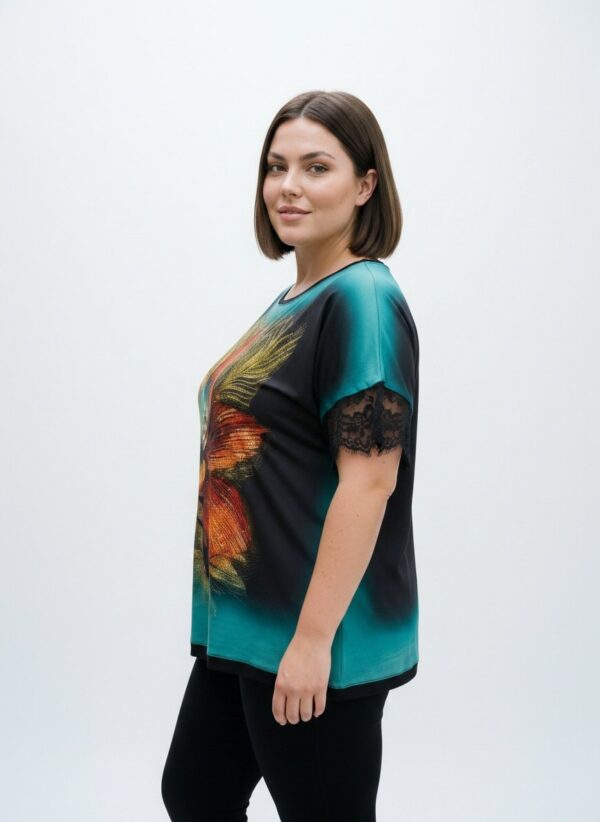 Premium Graphic Blouse 44-48 - Wholesale Fashion Top Premium Graphic Blouse 44-48 - Wholesale Fashion Top