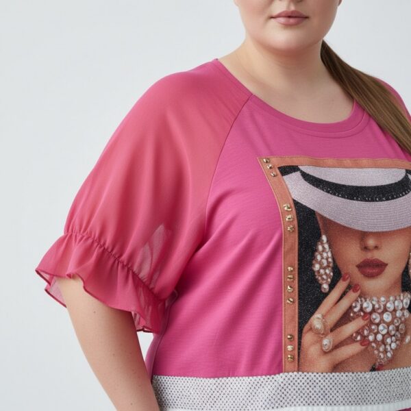 Premium Black Blouse Wholesale - Sizes 44-48 Premium Black Blouse Wholesale - Sizes 44-48