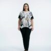 Premium Patchwork Blouse - Wholesale Women's Apparel Premium Patchwork Blouse - Wholesale Women's Apparel
