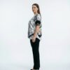 Premium Patchwork Blouse - Wholesale Women's Apparel Premium Patchwork Blouse - Wholesale Women's Apparel