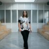 Premium Patchwork Blouse - Wholesale Women's Apparel