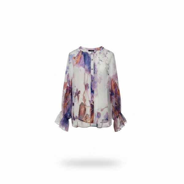 Premium Floral Print Shirt - Wholesale Blouse 44-48 Premium Floral Print Shirt - Wholesale Blouse 44-48