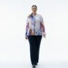 Premium Floral Print Shirt - Wholesale Blouse 44-48 Premium Floral Print Shirt - Wholesale Blouse 44-48