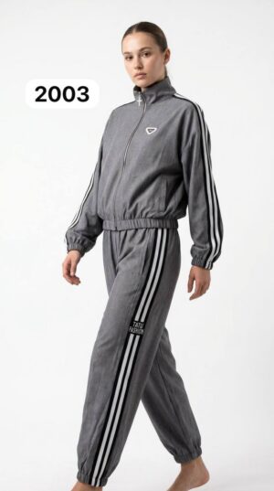 TATU2003 Premium Tracksuit - Grey Athleisure Collection