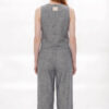 Premium Linen Two-Piece Set - Professional Tank Top & Wide-Leg Pants