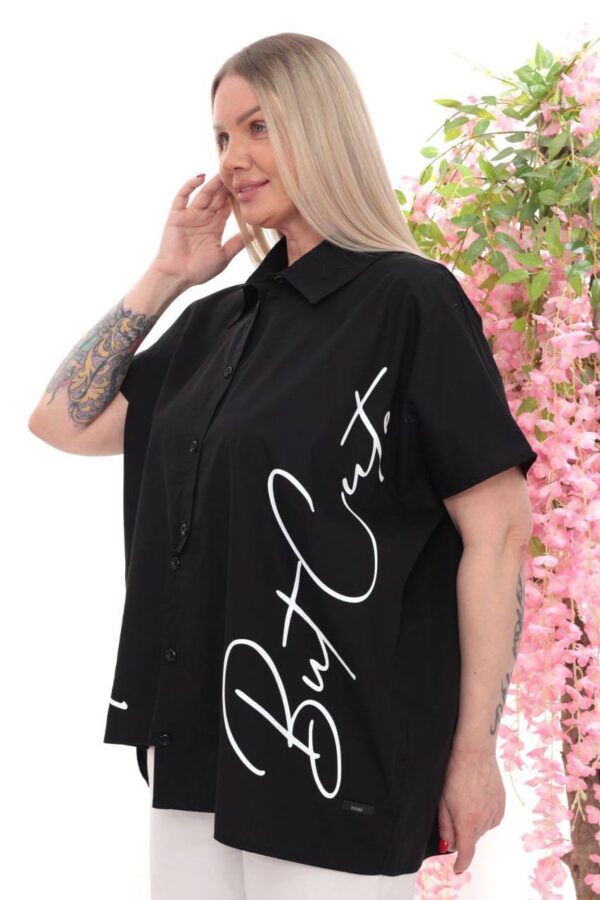 Wholesale Asymmetrical Striped Panel Tunic Shirt Wholesale Asymmetrical Striped Panel Tunic Shirt