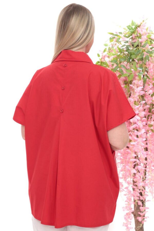Wholesale Asymmetrical Striped Panel Tunic Shirt Wholesale Asymmetrical Striped Panel Tunic Shirt