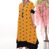 Polka Dot Asymmetrical Tunic Dress - Wholesale Fashion