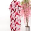 Premium Blue Abstract Print Dress - Wholesale Fashion Premium Blue Abstract Print Dress - Wholesale Fashion