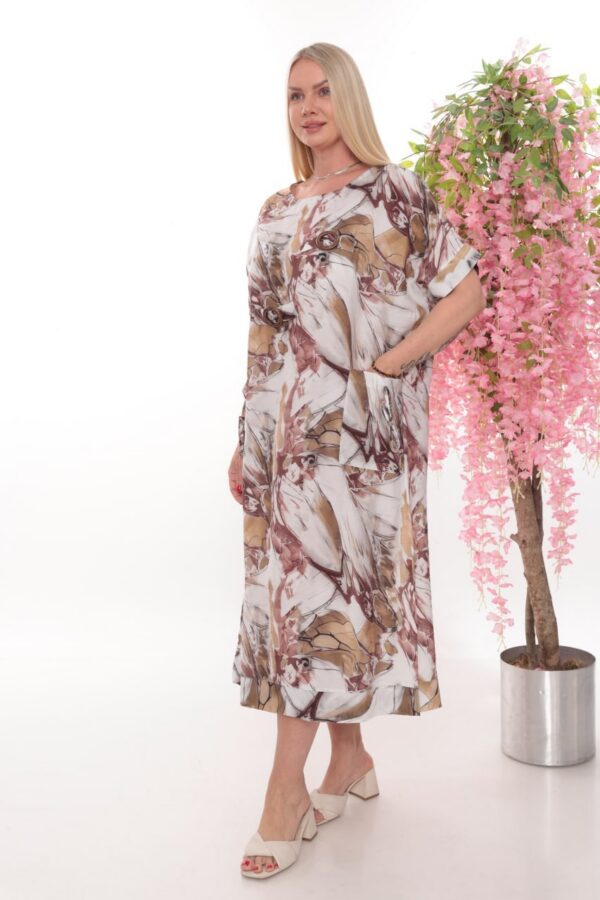 Floral Print Midi Dress - Women's Wholesale Floral Print Midi Dress - Women's Wholesale