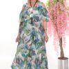 Floral Cold-Shoulder Maxi Dress - Wholesale Floral Cold-Shoulder Maxi Dress - Wholesale