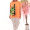 Premium Graphic Blouse with Vibrant Abstract Print Premium Graphic Blouse with Vibrant Abstract Print
