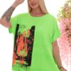Premium Graphic Blouse with Vibrant Abstract Print Premium Graphic Blouse with Vibrant Abstract Print