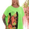 Premium Graphic Blouse with Vibrant Abstract Print Premium Graphic Blouse with Vibrant Abstract Print