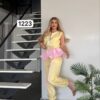 Women's Two-Piece Dance Tracksuit Set