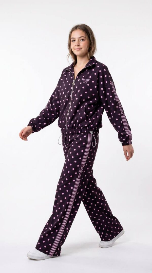 TATU2010 Polka Dot Tracksuit - Premium Two-Piece Set TATU2010 Polka Dot Tracksuit - Premium Two-Piece Set
