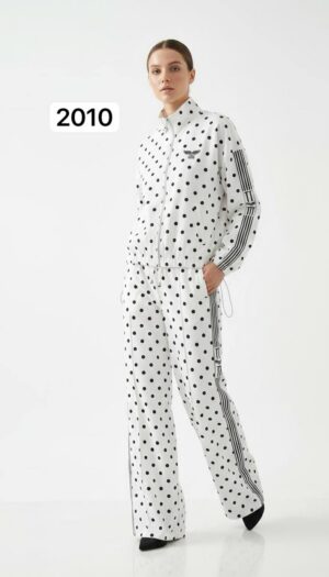 TATU2010 Polka Dot Tracksuit - Premium Two-Piece Set