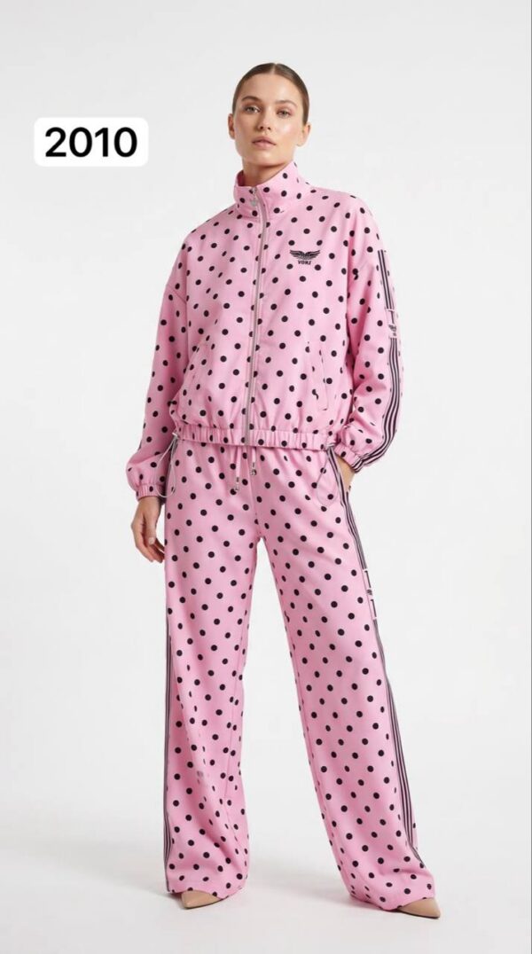 TATU2010 Polka Dot Tracksuit - Premium Two-Piece Set TATU2010 Polka Dot Tracksuit - Premium Two-Piece Set
