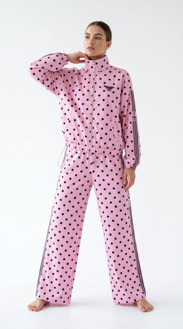 TATU2010 Polka Dot Tracksuit - Premium Two-Piece Set TATU2010 Polka Dot Tracksuit - Premium Two-Piece Set