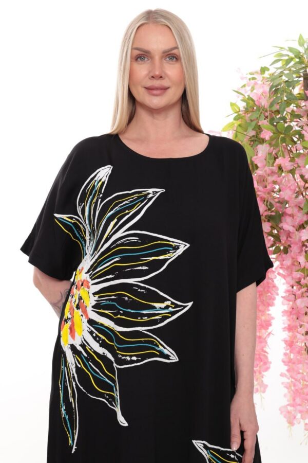 Premium Sunflower Graphic Dress - Wholesale Apparel Premium Sunflower Graphic Dress - Wholesale Apparel