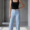 Premium Eyelet Detail Trousers - Wholesale
