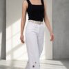 Premium Eyelet Detail Trousers - Wholesale