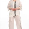 Red Lace Cargo Two-Piece Set - Premium Wholesale Red Lace Cargo Two-Piece Set - Premium Wholesale
