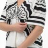 Monochrome Butterfly Print Two-Piece Set Monochrome Butterfly Print Two-Piece Set